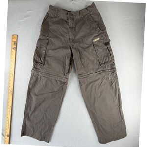 Route 66 Men's 30x32 Brown Cargo Pants Relaxed Fit Utility Outdoor Workwear Y2K